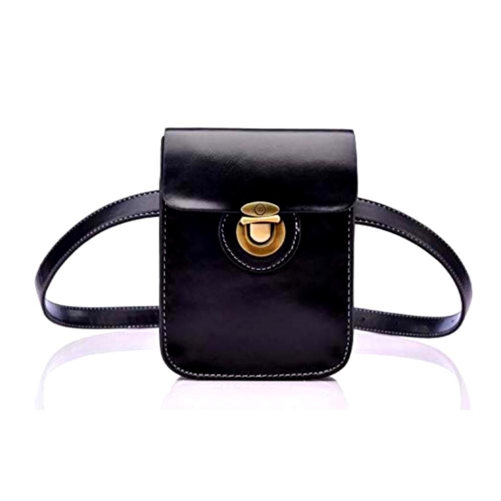 NWOT Small Faux Leather Belt Bag